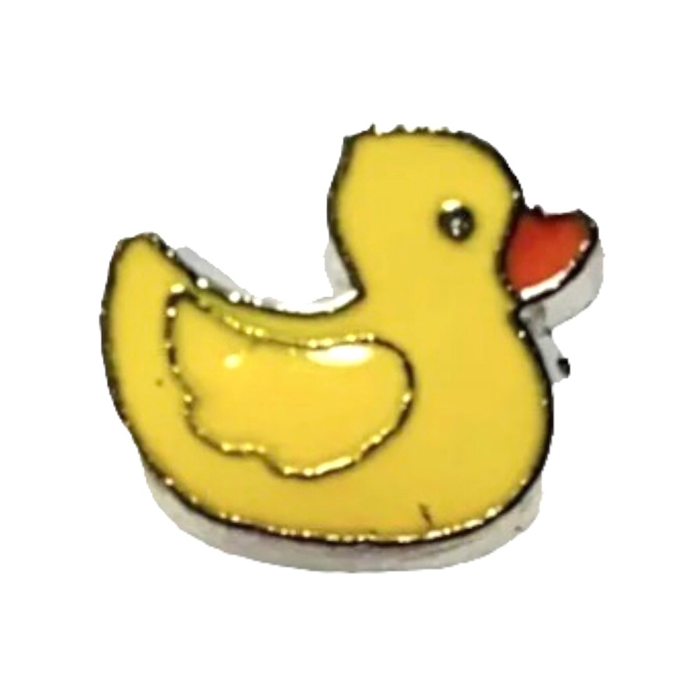 🐥 YELLOW DUCK FLOATING CHARM 🐥